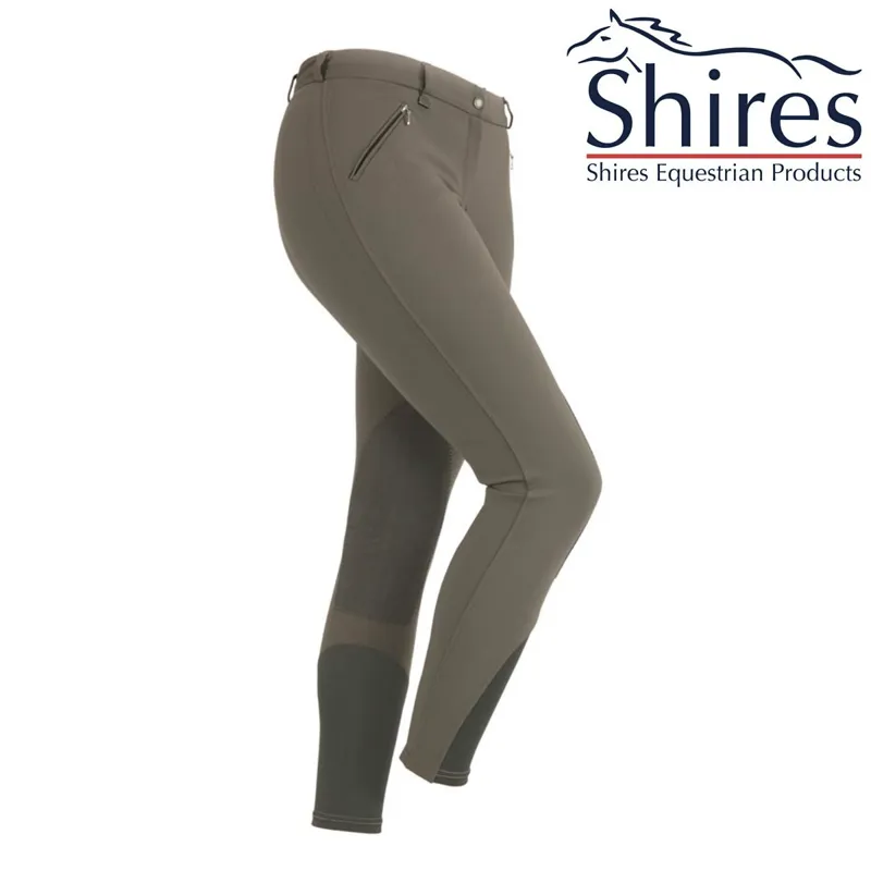 Shires Maids Performance Portland Breeches - Olive 